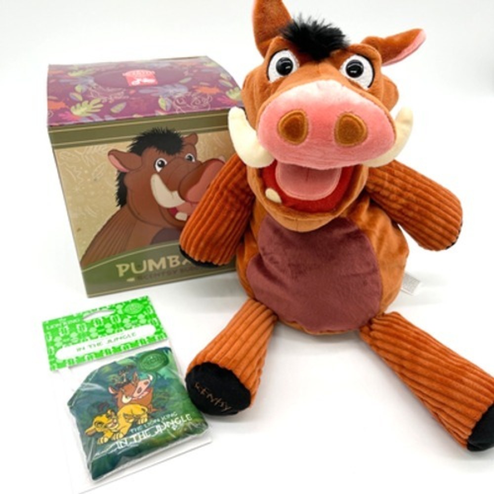 Scentsy Buddy Pumbaa With Scent‎ Pack In The Jungle Disney Animation Retired
